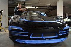 Multiple stage paint correction using the finest compounds and polishes