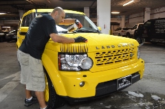 Clay bar treatment on all painted surfaces in order to remove all embedded contaminants