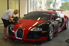 Professional application of a semi-permanent coating to all painted surfacess